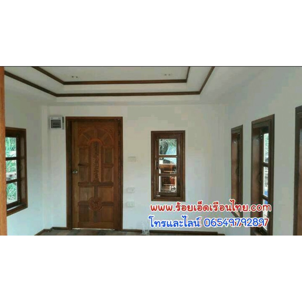 บ้านระเบียงข้างแบบที่21 ขนาด5.5×7+ศาลาไม้ บ้านระเบียงข้างแบบที่21 ขนาด5.5×7+ศาลาไม้